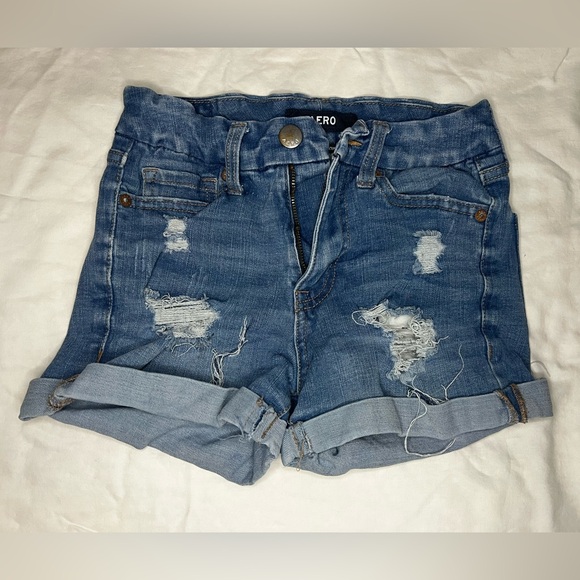 Aero Women's Casual Blue Jean Shorts - Picture 1 of 1